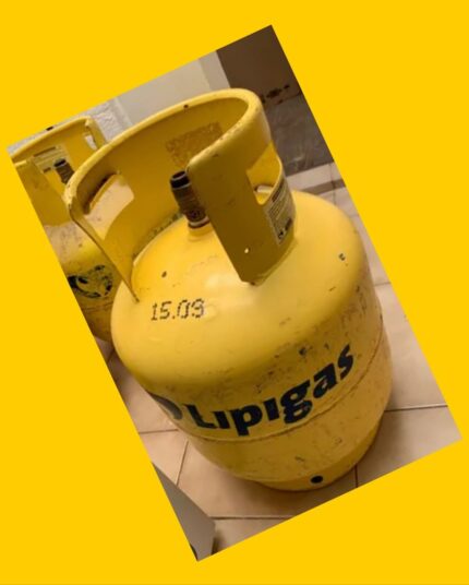 2 Cilindros de gas vacíos de 15 kilos