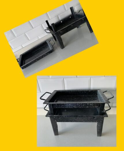 Brasero para mesa enlozado