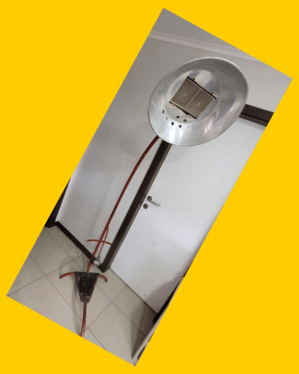 Estufa a gas para exteriores