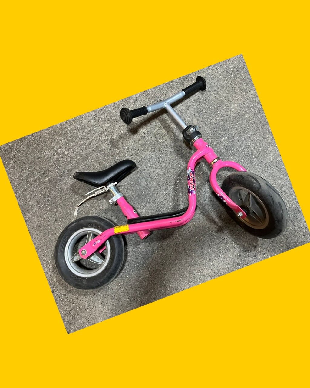 Bicicleta de equilibrio para niños