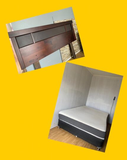 Cama 2P con respaldo CIC