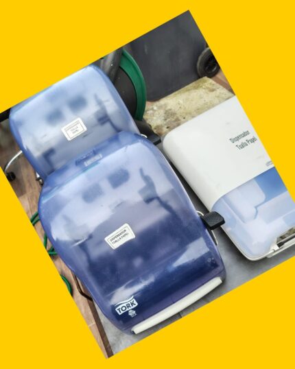 Dispensador de papel y servilletas