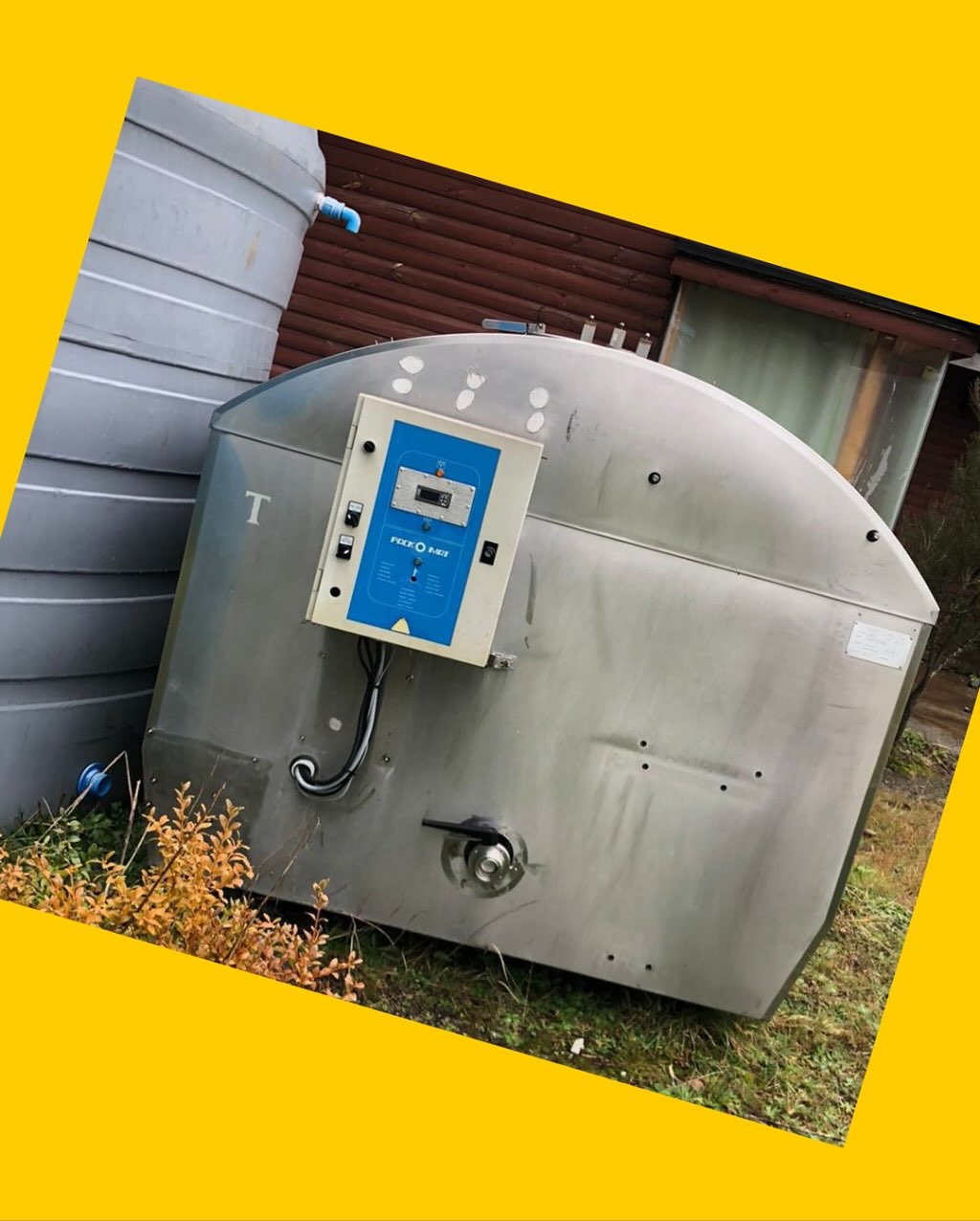 Estanque de acero inoxidable 400 litros Varme