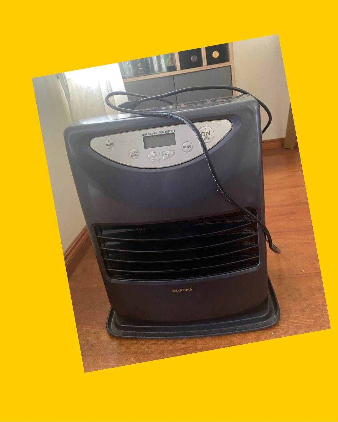 Estufa parafina japonesa láser Corona 3016