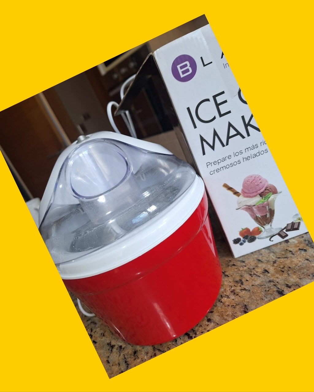 Maquina Para Hacer Helados Blanik
