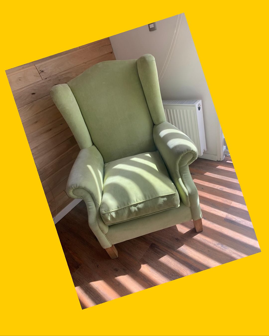 Poltrona verde