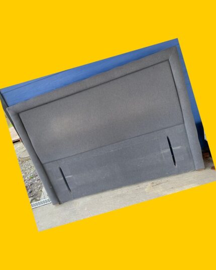 Respaldo de cama de tela