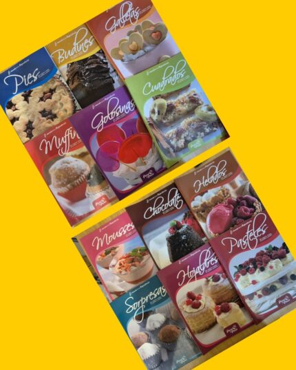 12 Libros de recetas dulces Paso a Paso