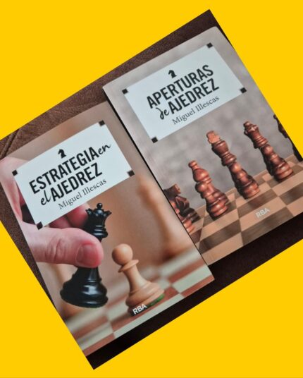 2 Libros de ajedrez (Miguel Illescas)