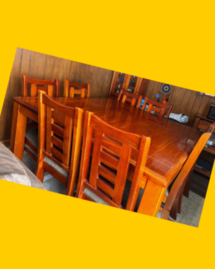 Juego de comedor / 8 sillas