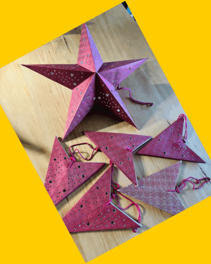 6 estrellas de Navidad