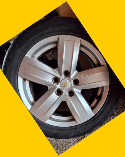 3 llantas originales Chevrolet Orlando