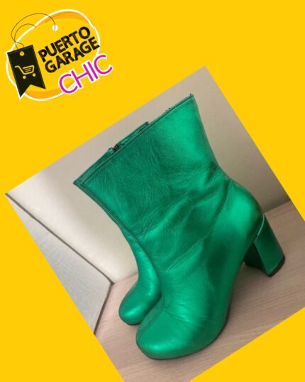 Bota de cuero