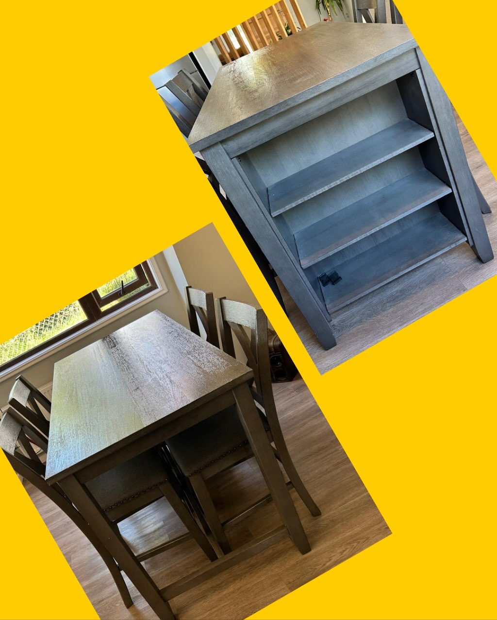 Comedor con 4 sillas Ashley