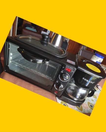 Horno eléctrico 3 en 1