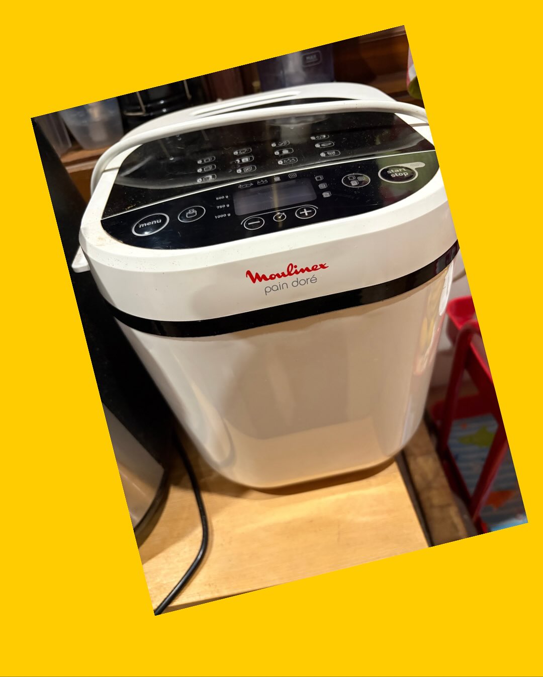 Máquina de pan Moulinex