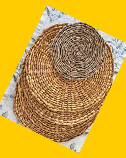 Set de individuales de fibra natural