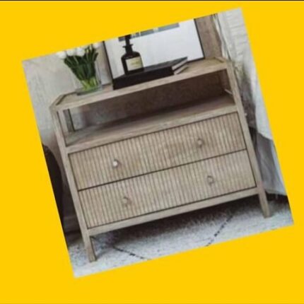 Velador de madera Rustic Chic