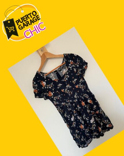 Vestido floreado Mango