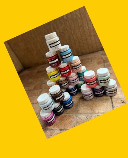 Pack de 25 pinturas acrílicas Krack