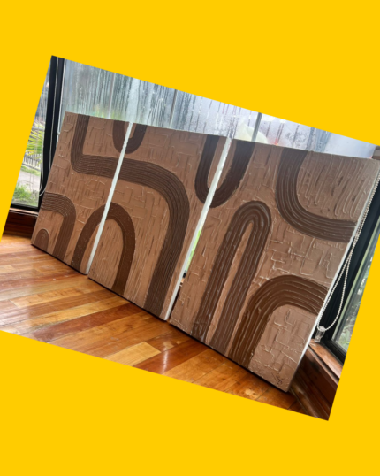 Cuadro 30 x 51 cms cada sección