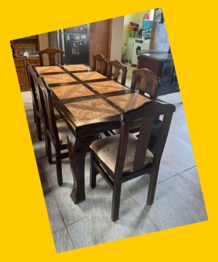 Juego de comedor / 8 sillas