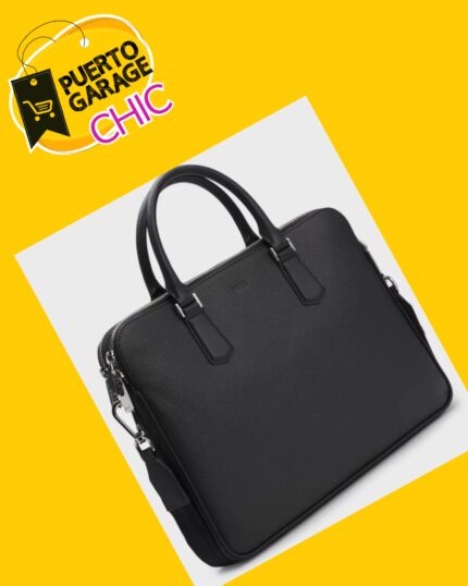 Bolso cuero italiano Hugo Boss