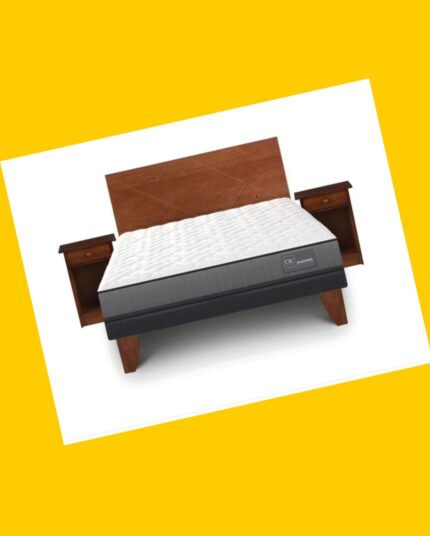 Cama 2P con veladores y respaldo CIC