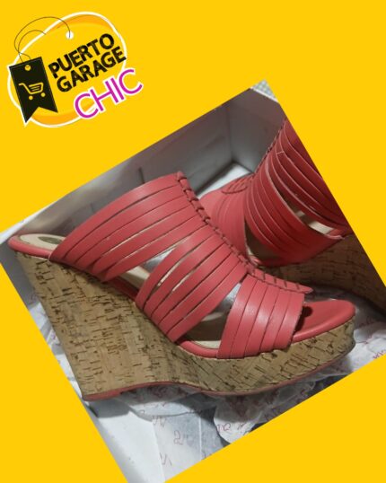 Chala coral taco corcho We Love Shoes