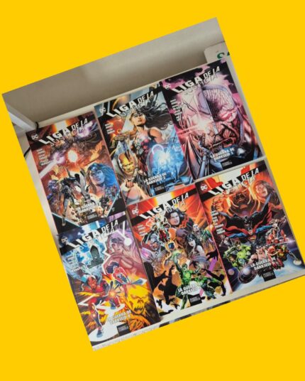 Colección de cómics DC Liga de la Justicia (del 1 al 6)