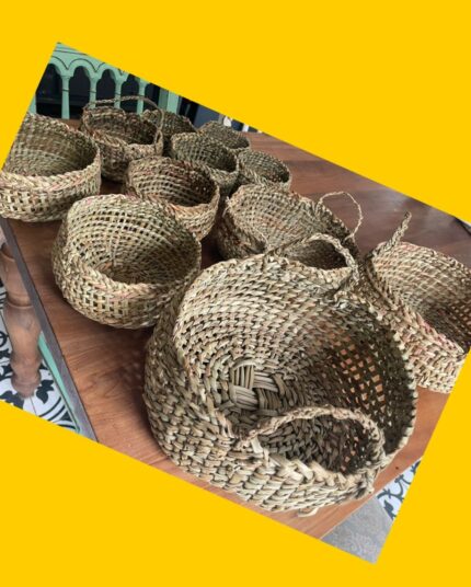 Pack de 11 canastos de manila