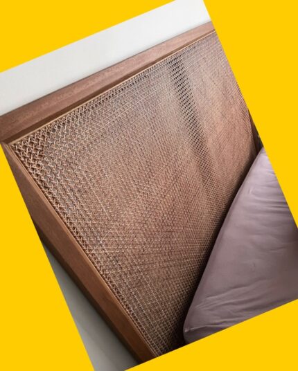 Respaldo madera y ratan Alaniz Home