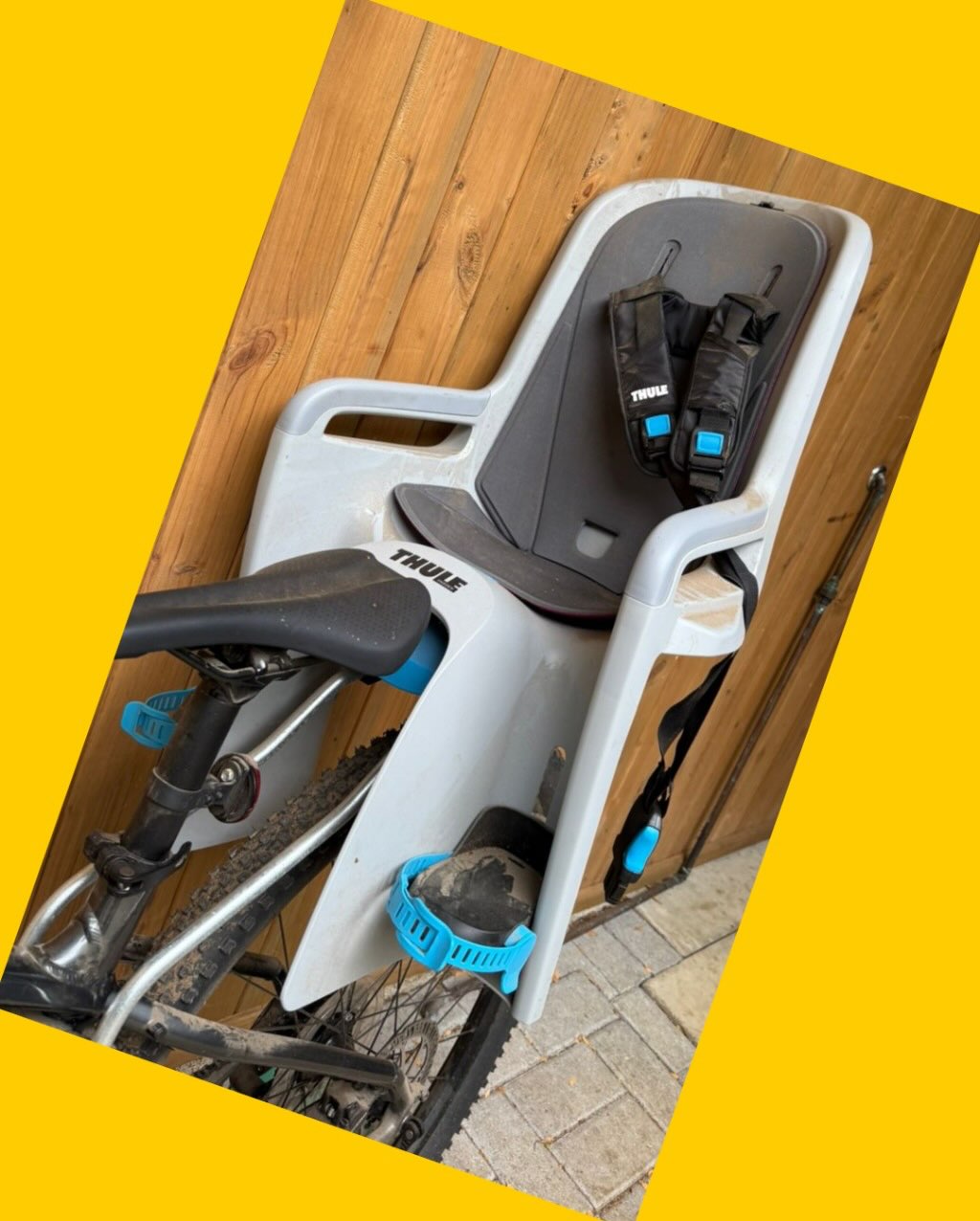 Silla de bicicleta portabebe Thule