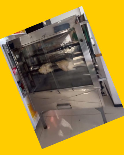 Máquina de pollos asados (para 16 pollos)