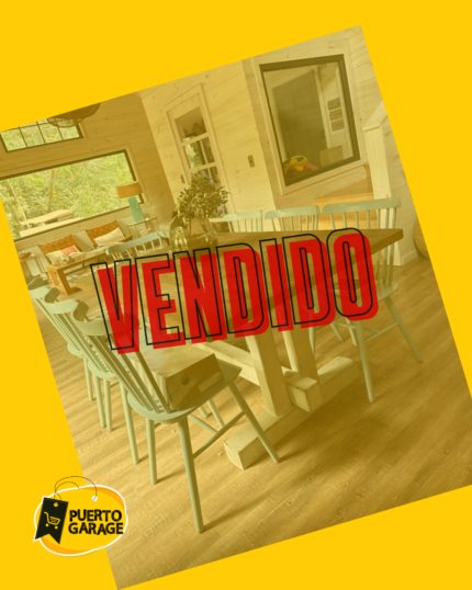 Mesa de comedor de madera (sin sillas)