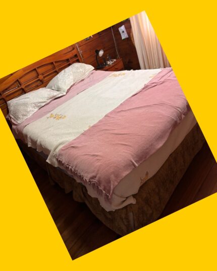 Cama de 2 plazas con colchón