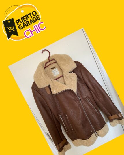 Chaqueta ecocuero chiporro