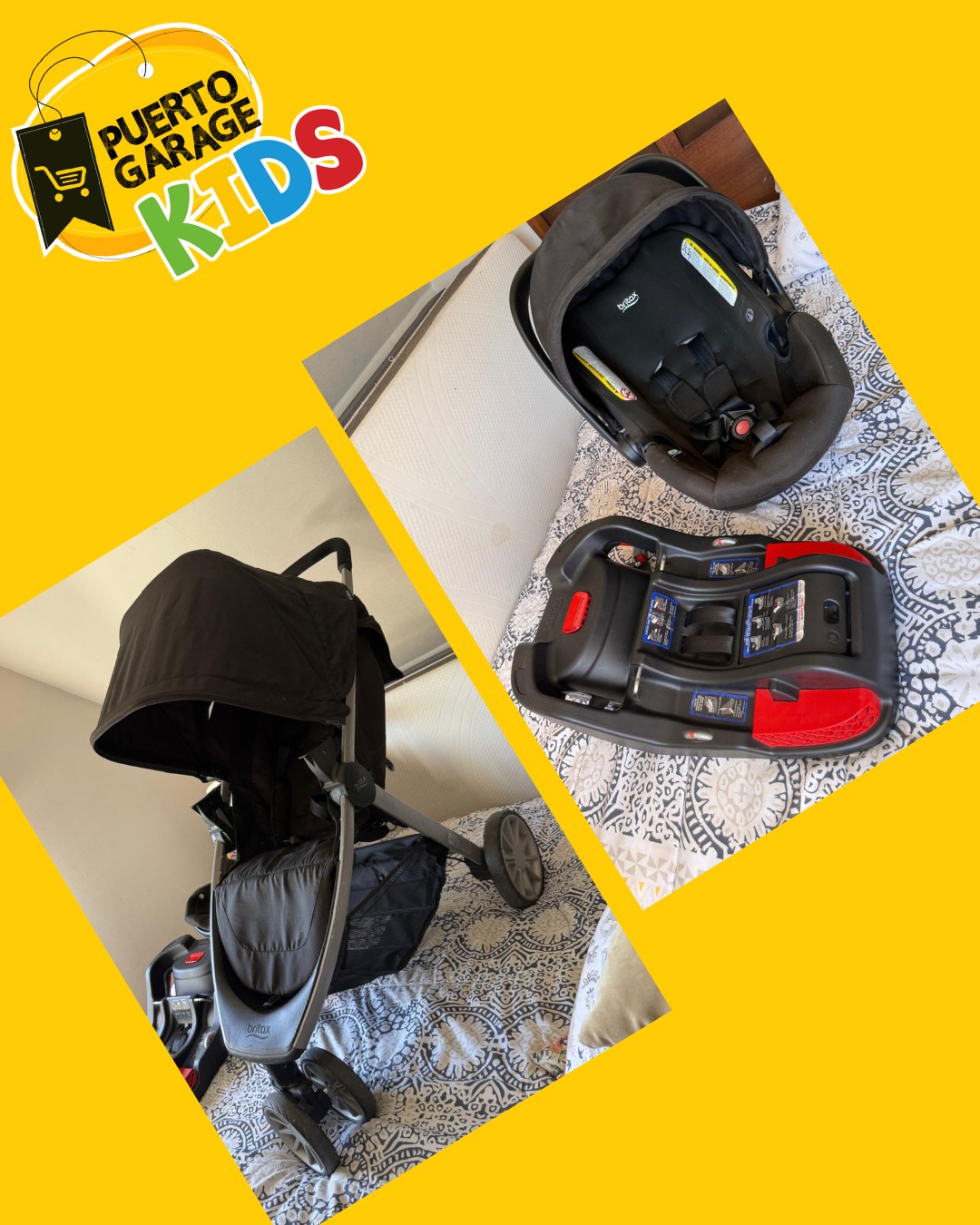 Coche Britax Travel System + Huevito y base