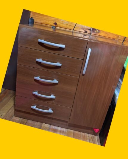 Comoda con 5 cajones y 1 puerta