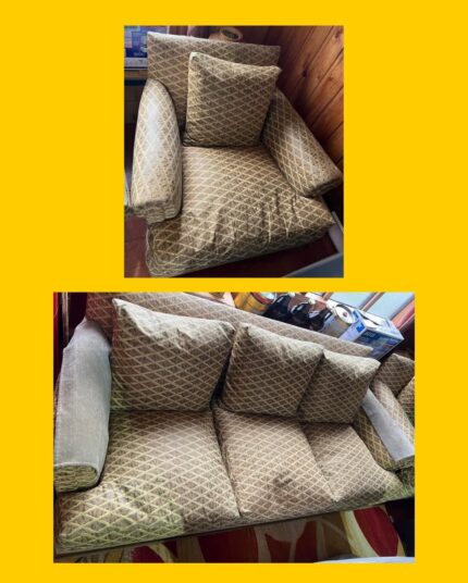 Juego living 2 piezas: Sofá y sillón
