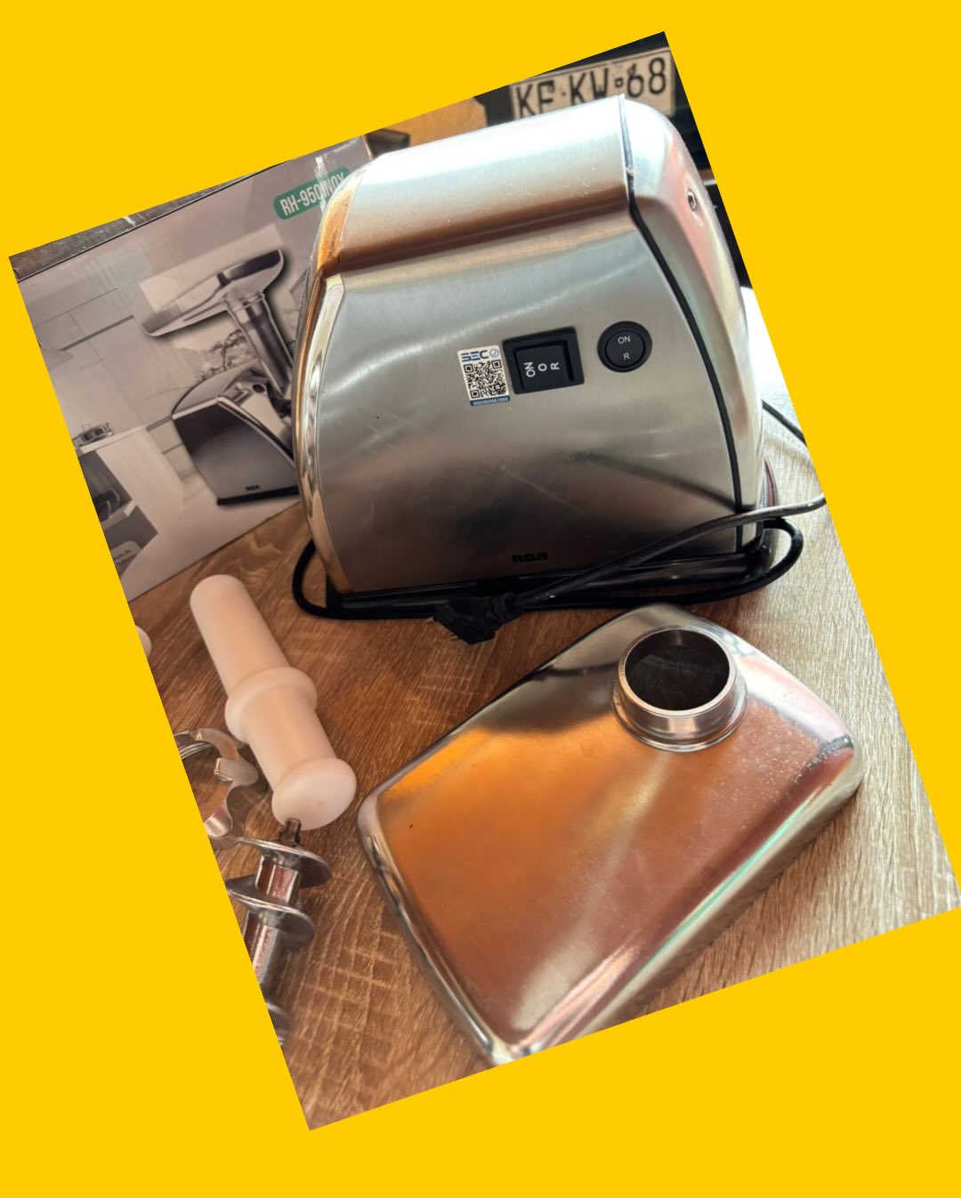 Moledora de carne eléctrica RCA