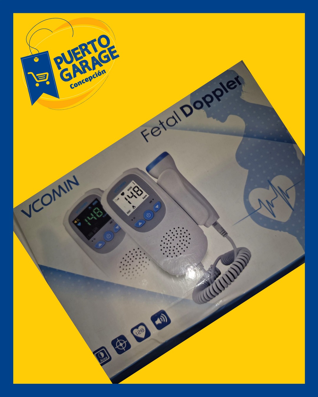 Monitor bebé Doppler