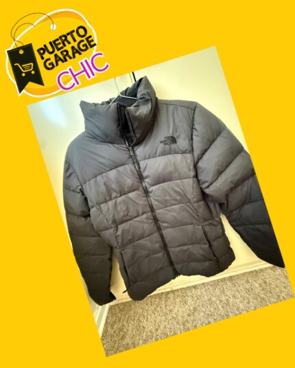 Parka negra The North Face talla S