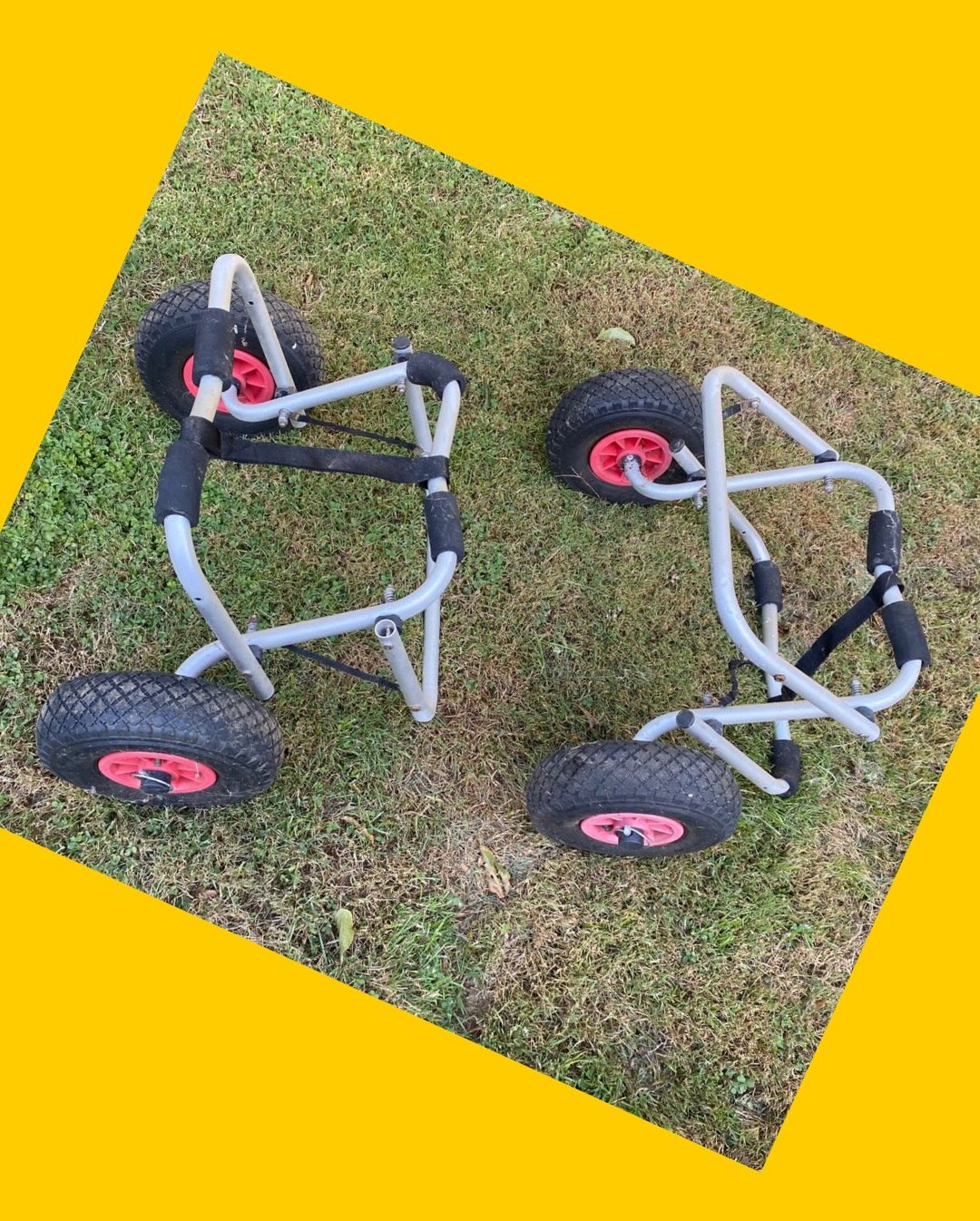 2 Carros porta kayak
