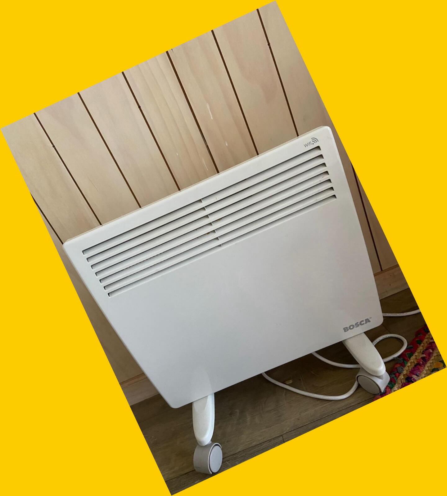 2 estufas eléctricas convectoras Bosca