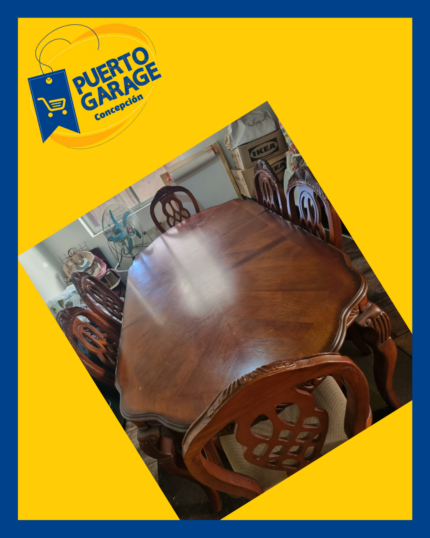 Juego de comedor / 6 sillas