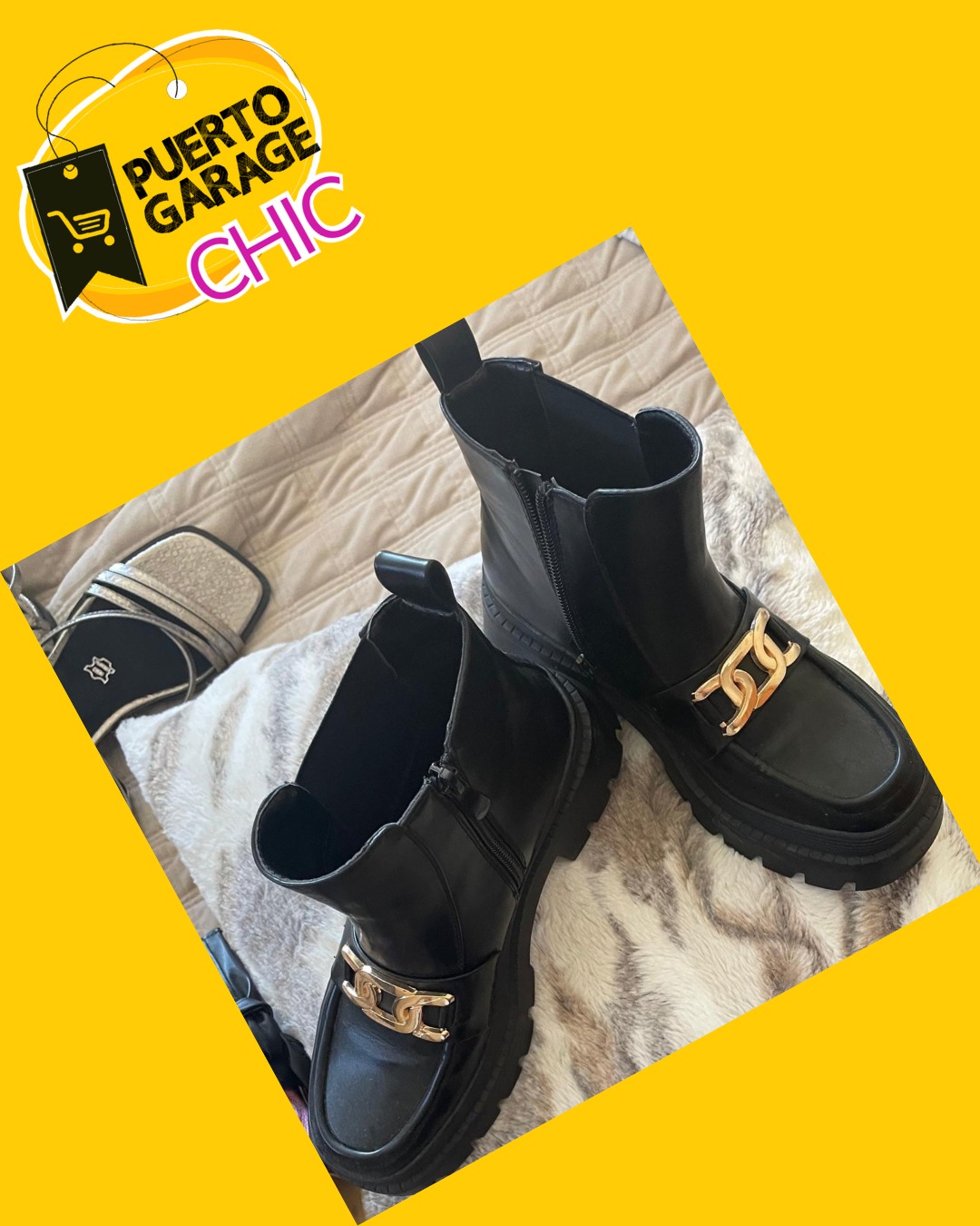 Botines negros Weidy