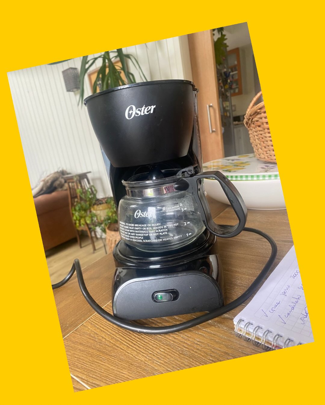 Cafetera Oster