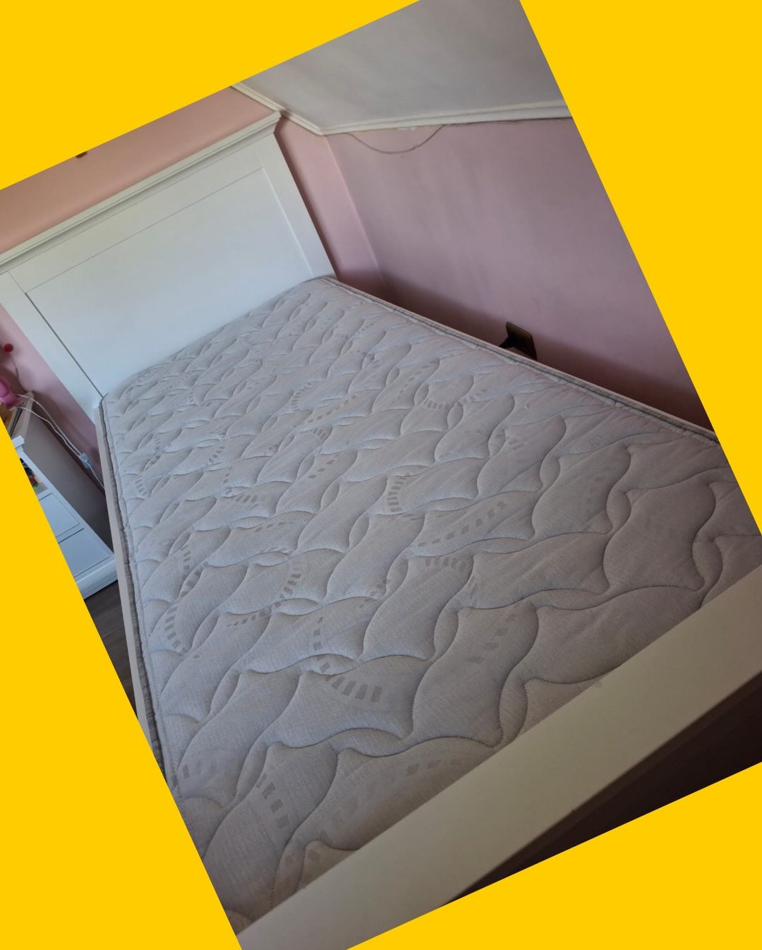 Cama de 1,5P (incluye 2 respaldos, somier y colchón) CIC