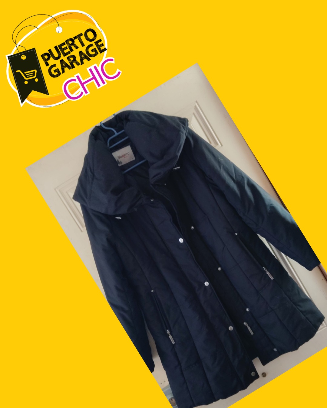 Chaqueta mujer negra Nordic